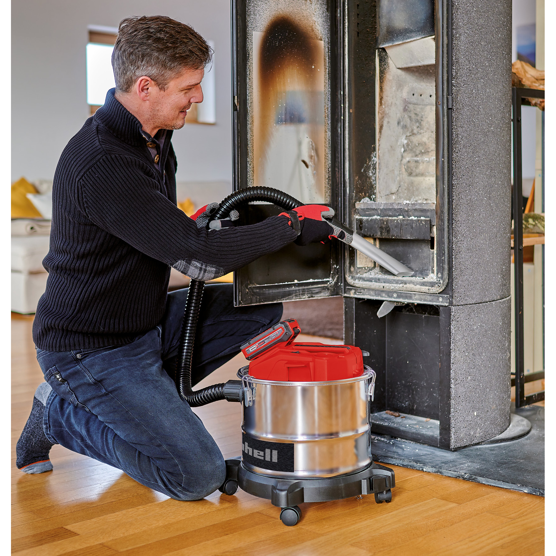 Askesuger Einhell TE-AV 18V uten Batteri & Lader