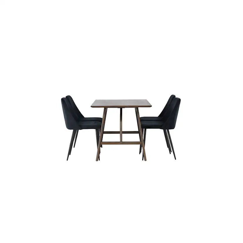 Spisegruppe Venture Home Kaseidon med 4 stk Night Stoler
