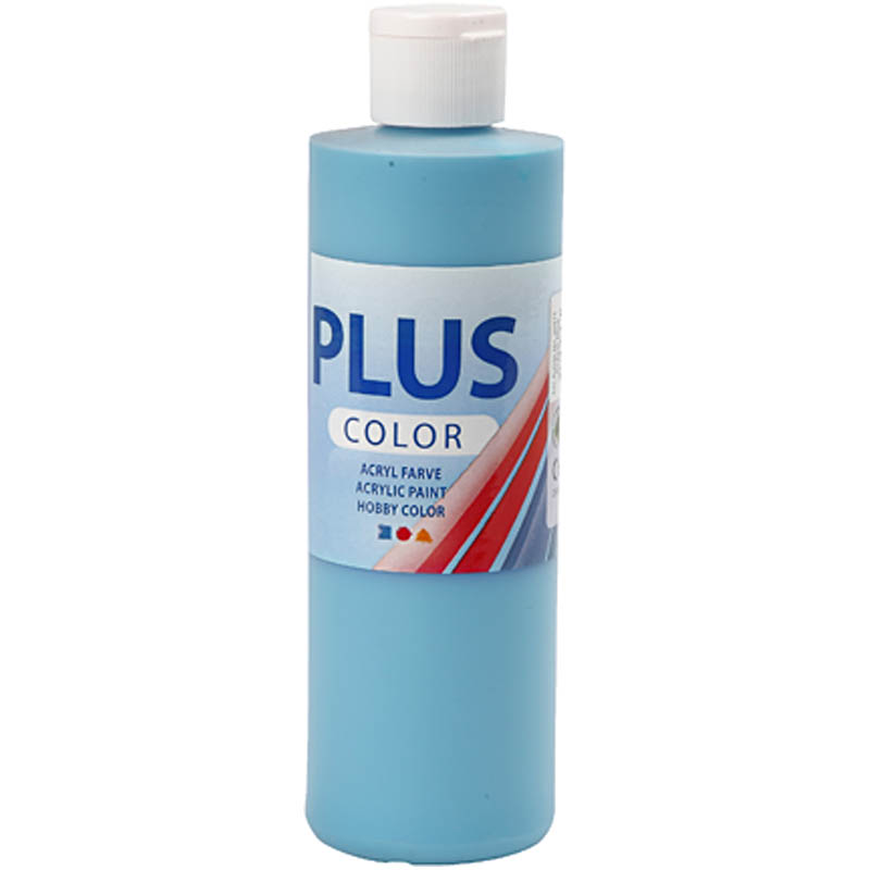 Plus Color hobbyfärg, turkos, 250 ml/ 1 flaska Turquoise