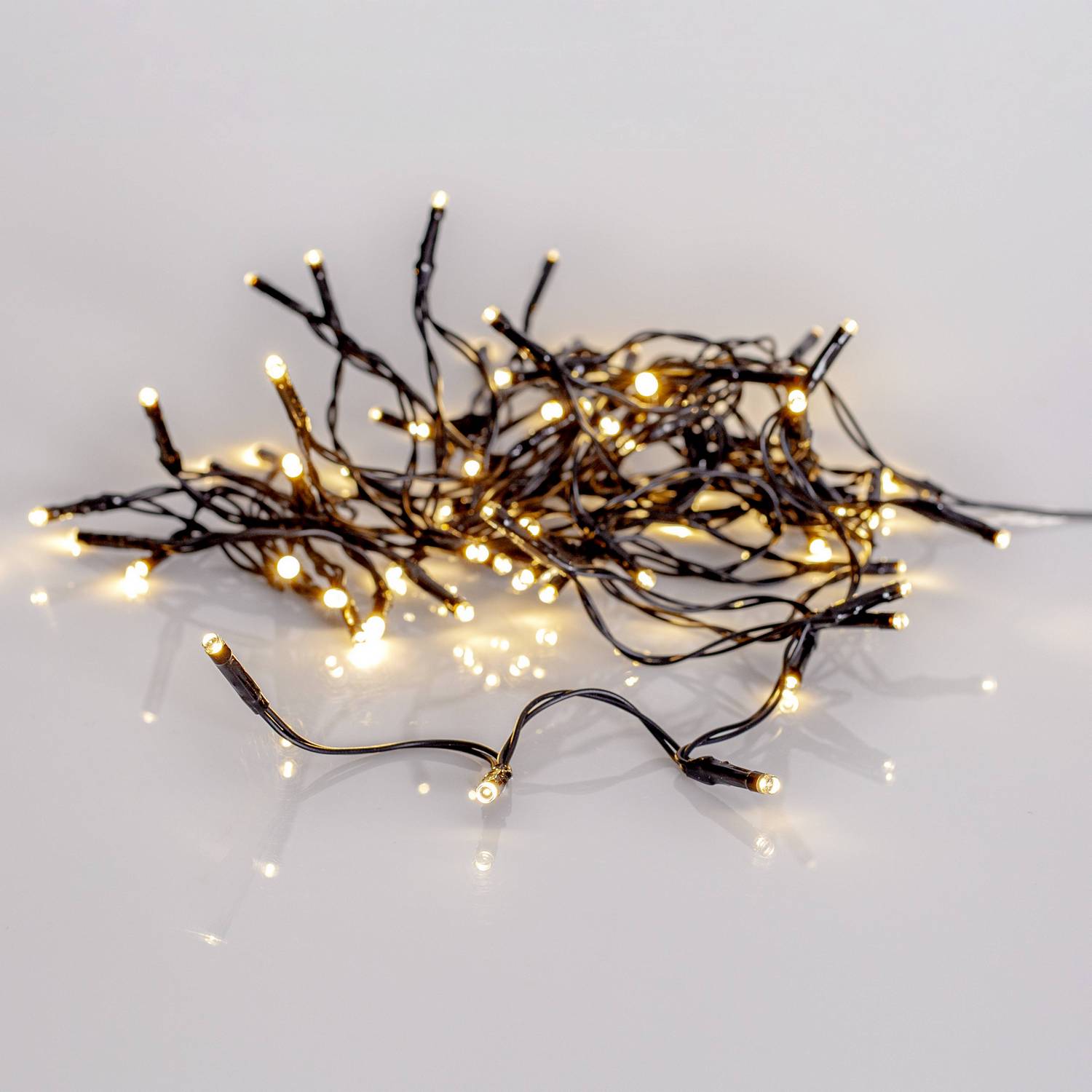 Lyslenke Star Trading Shiny Warm White Utendørs 5,5 meter 80 LED-Lamper