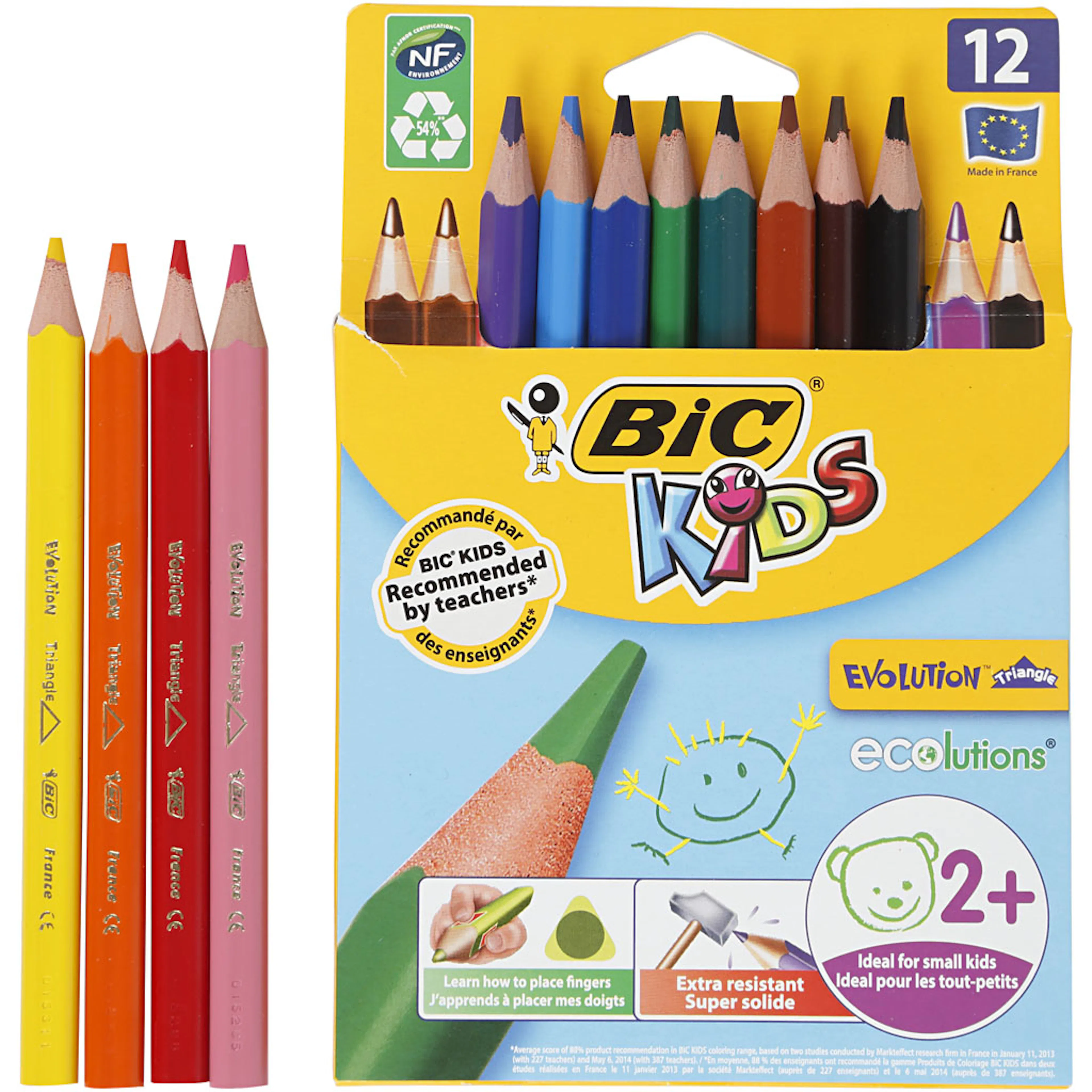 Fargeblyanter Creativ Company Evolution 12 stk/1 Pk