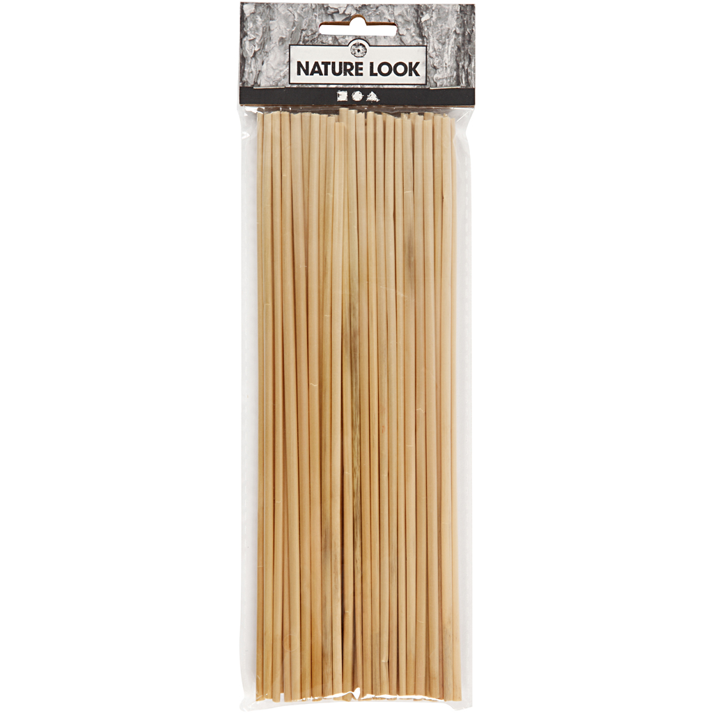 Halmstrå Creativ Company Tykkelse 1-3 mm 50 stk/1 Pk