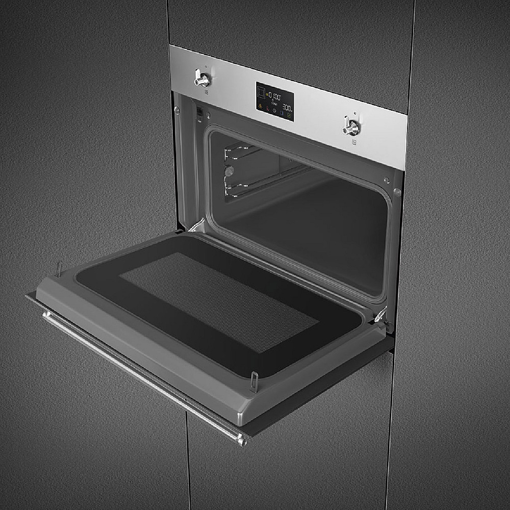 Kombimikrobølgeovn Smeg SO4302M1X