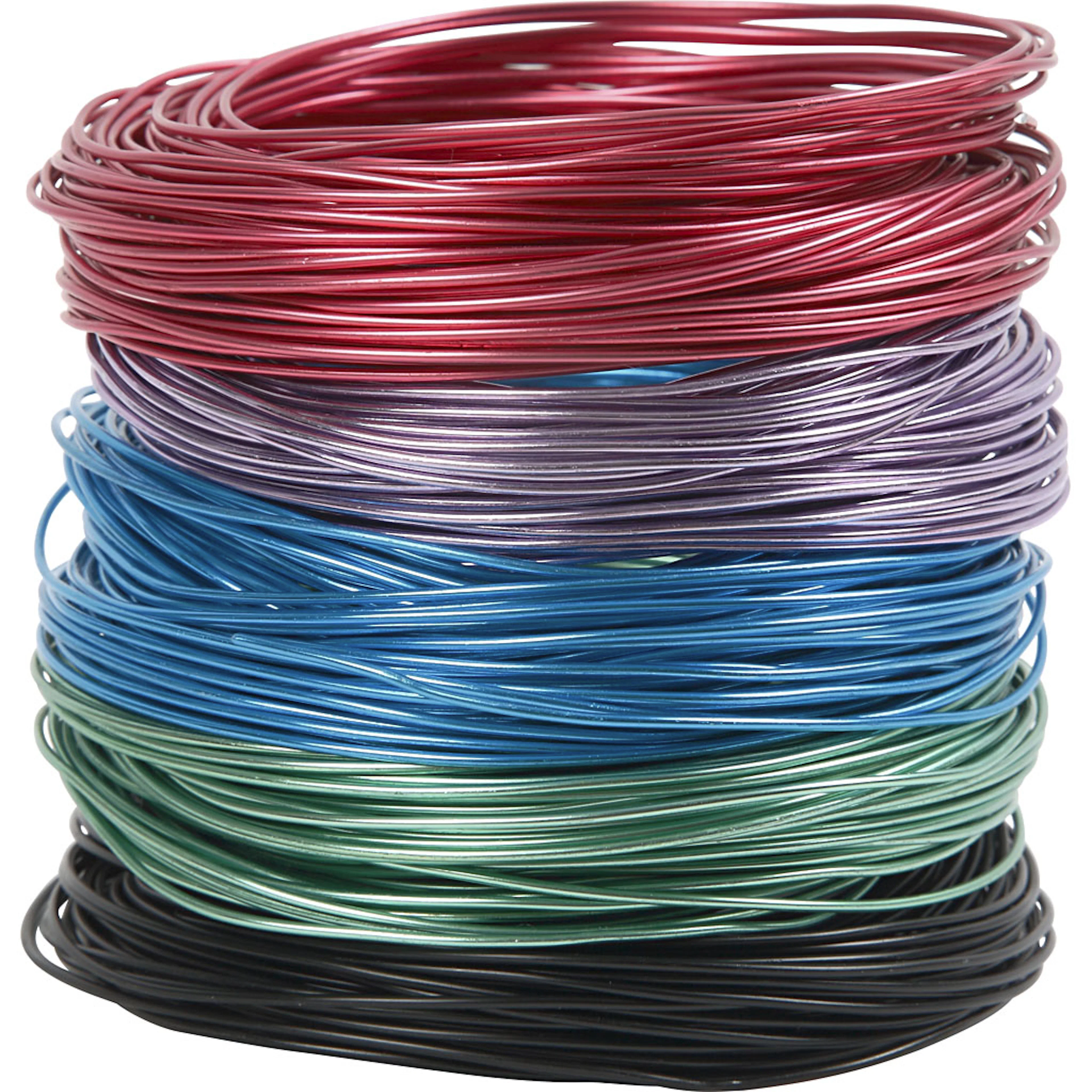 Bonzaitråd Creativ Company Ass Farger Tykkelse 1,5 mm 5 stk 20 m/1 Pk