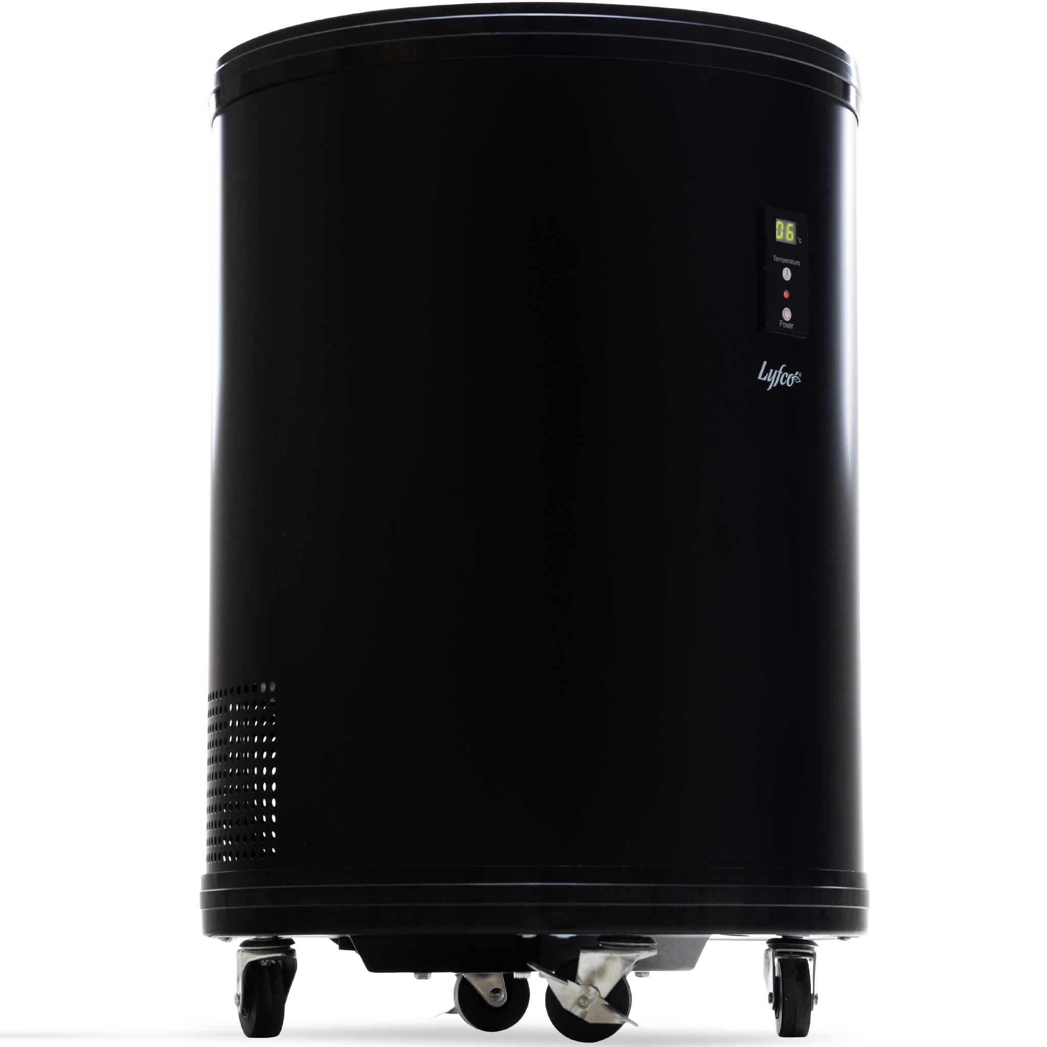 Party-cooler-  30L Svart med display & hjul Sort