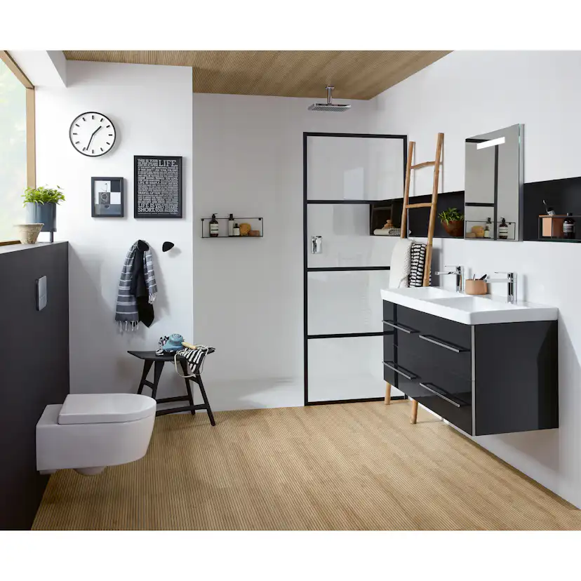 Tvättställsskåp Villeroy & Boch Avento 118 cm med 4 lådor för Dubbla Tvättställ