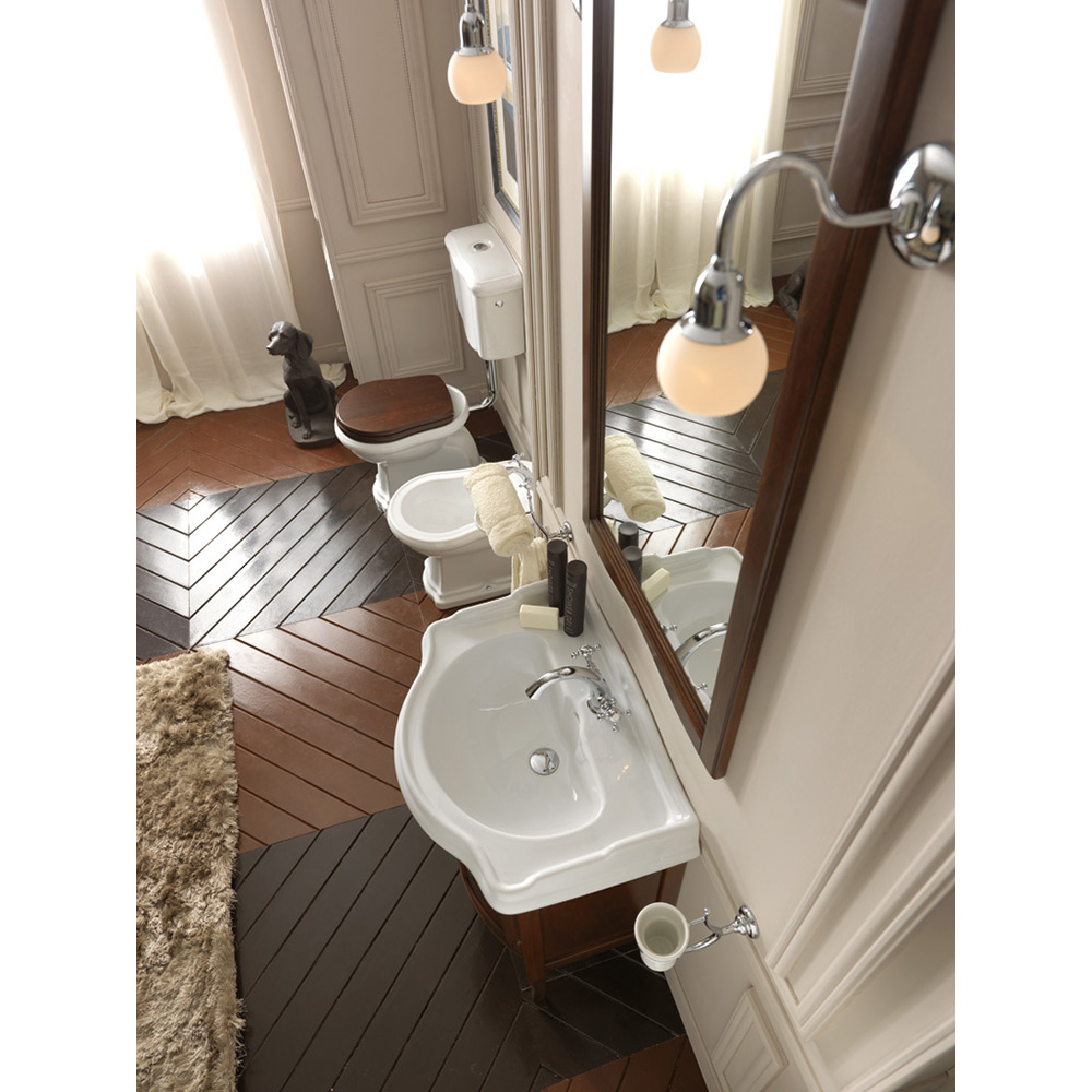 Toalett Lavabo Retro LOW P-lås