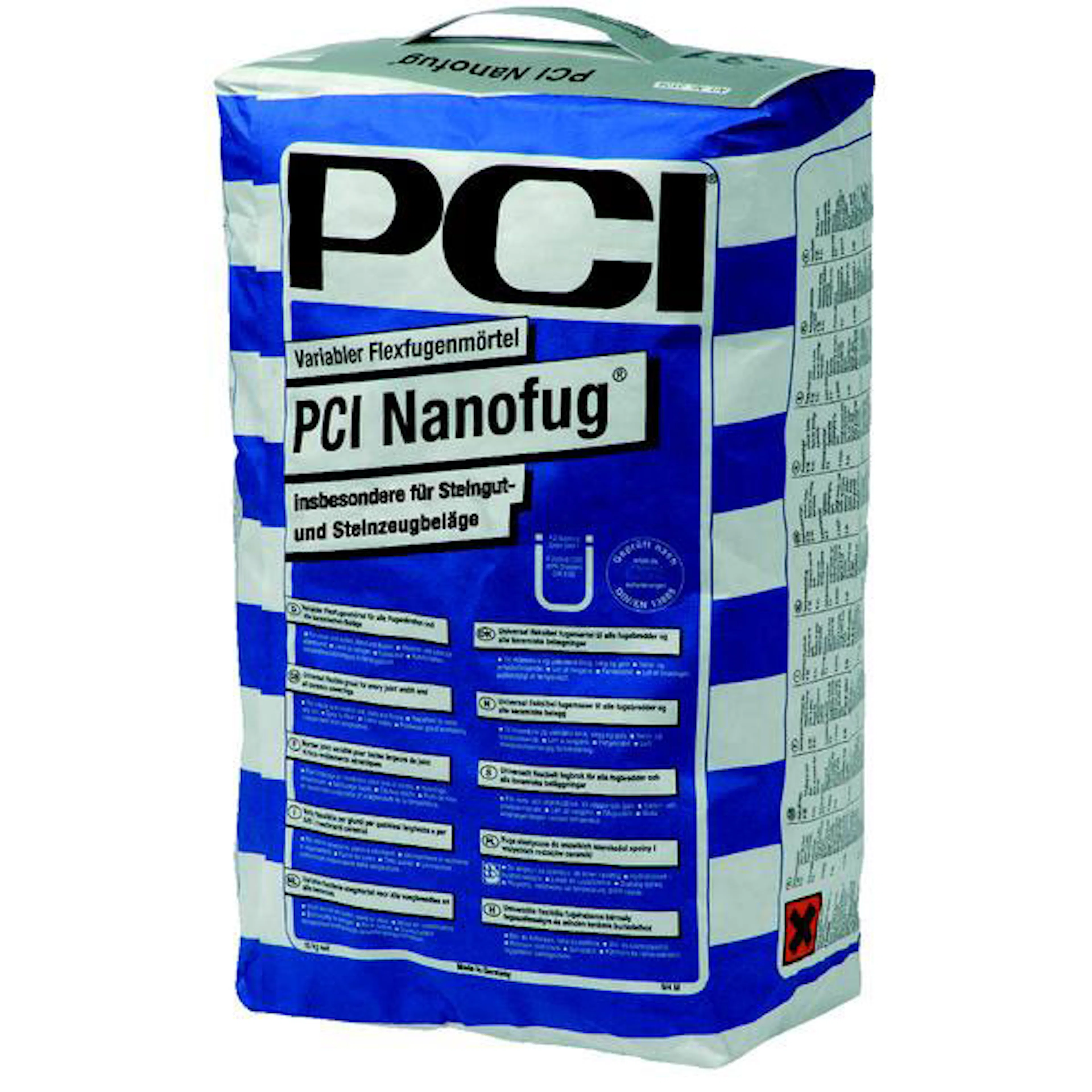 Fog PCI Nanofug hellgrau 4 kg Storlek: 4 kg