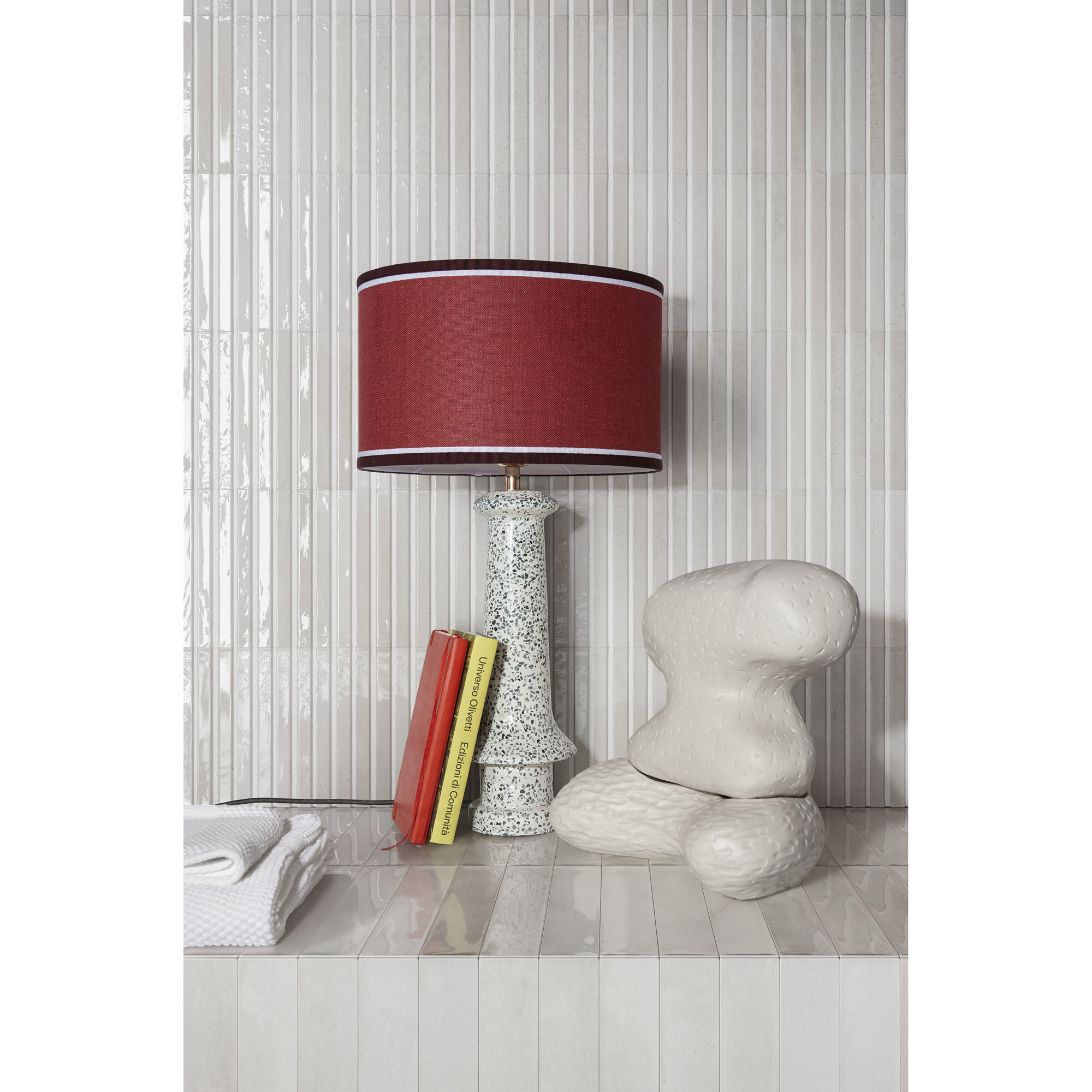 Klinker Lh&aring;d&ouml;s Monza Offwhite 6x24 3D R
