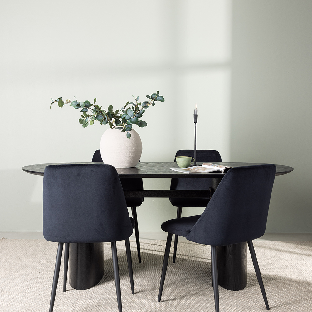 Spisegruppe Venture Home Isolde med 4 stk Night Stoler