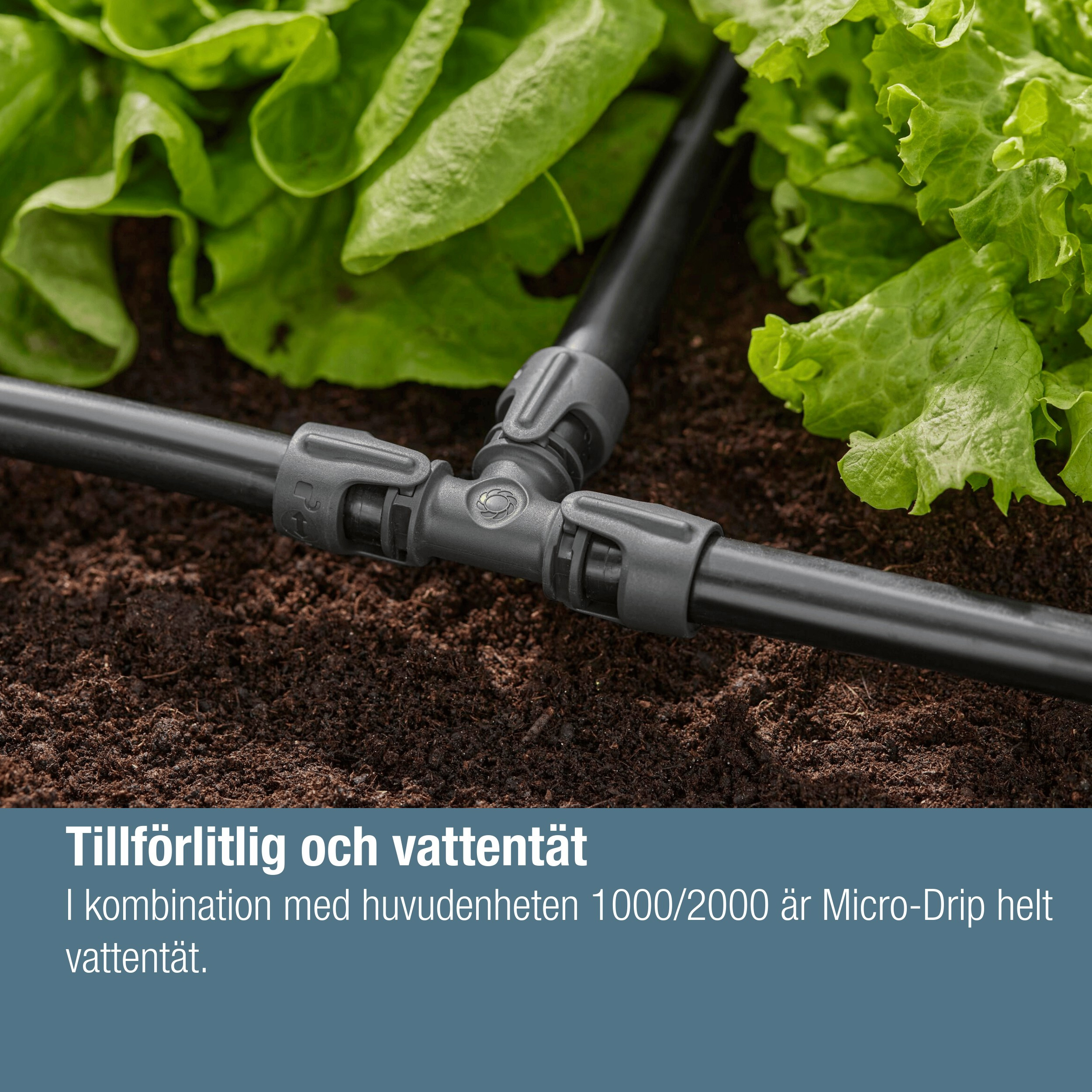 T-kobling Gardena Micro-Drip 13 mm (1/2")