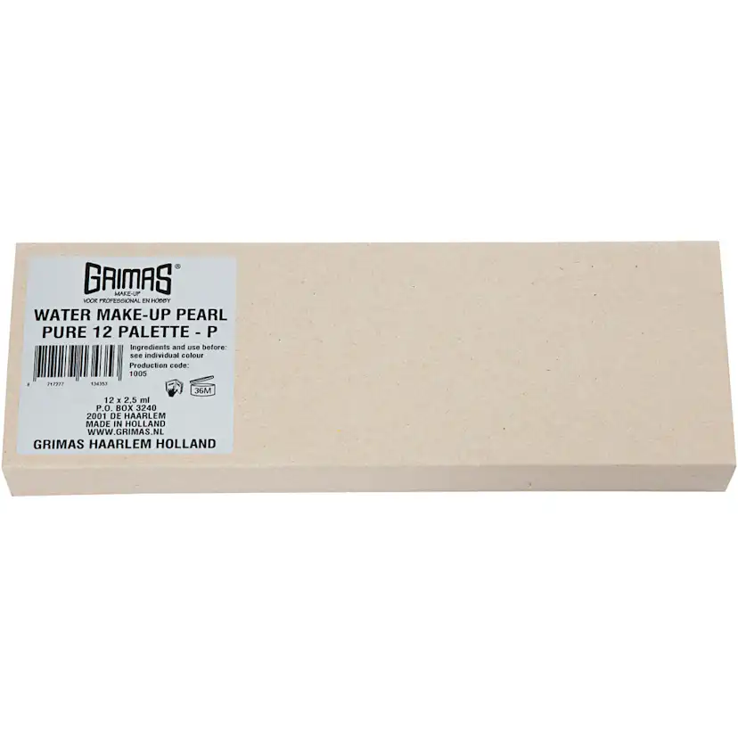 Ansiktsmaling Creativ Company Grimas Perlemorsfarger 12x25 ml/1 stk