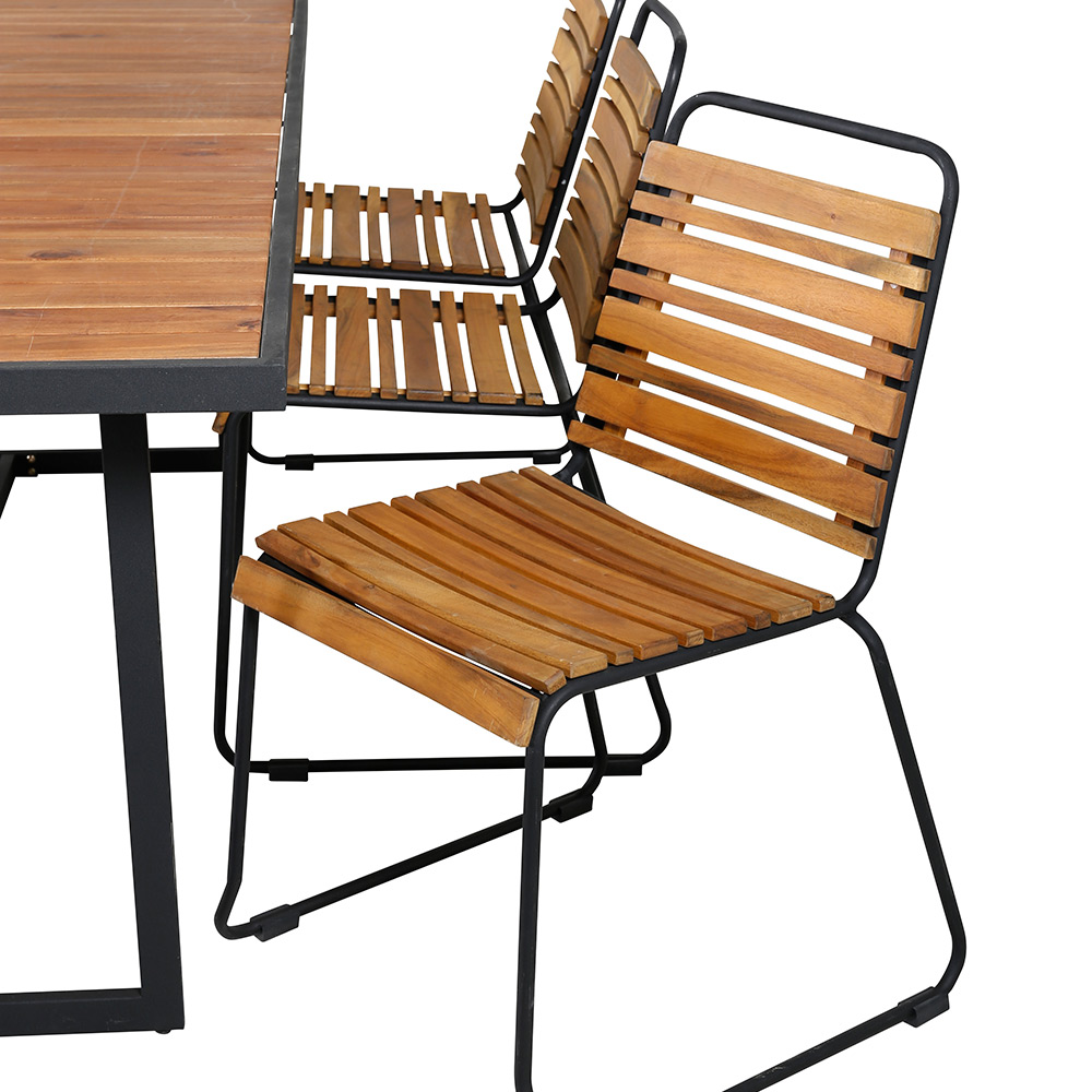 Spisegruppe Venture Home King med 6 Billy Spisestoler
