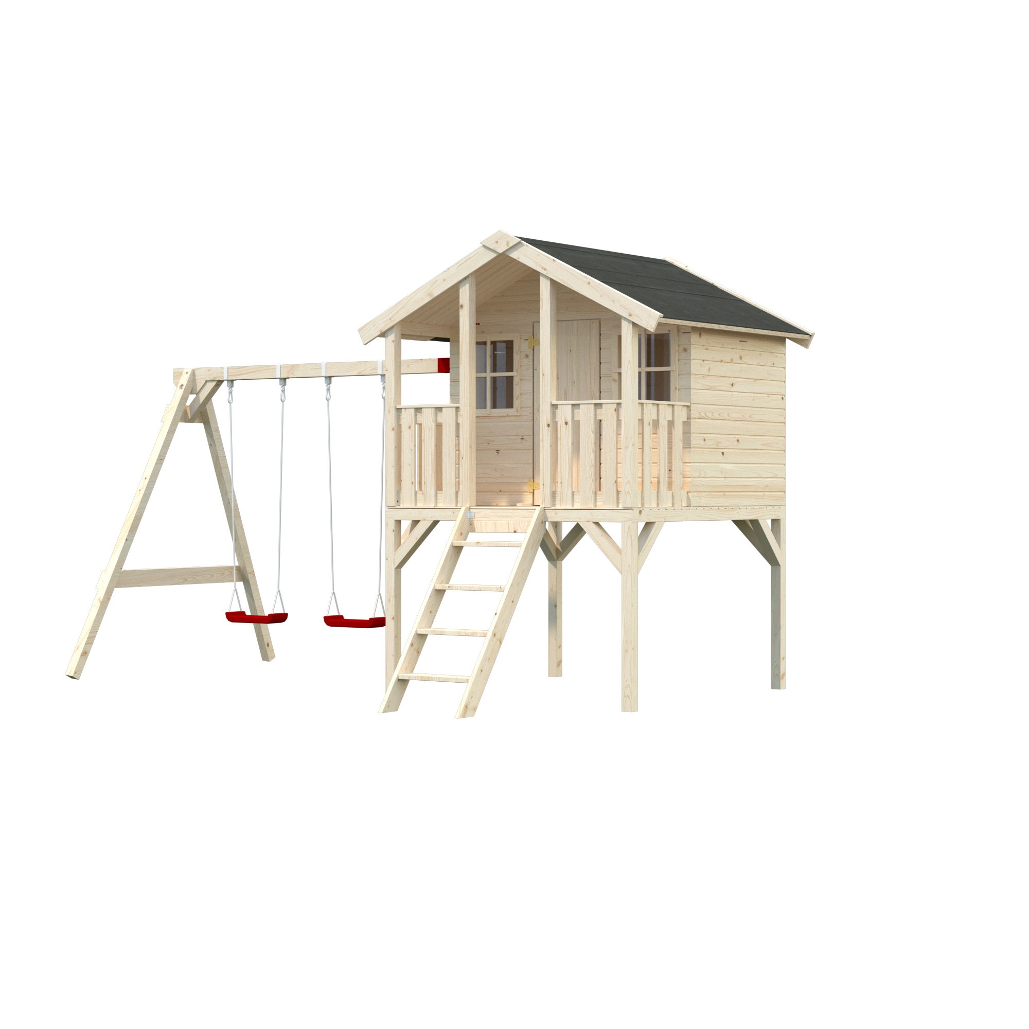 Lekehus Palmako Toby med Huskestativ 2,2 m2
