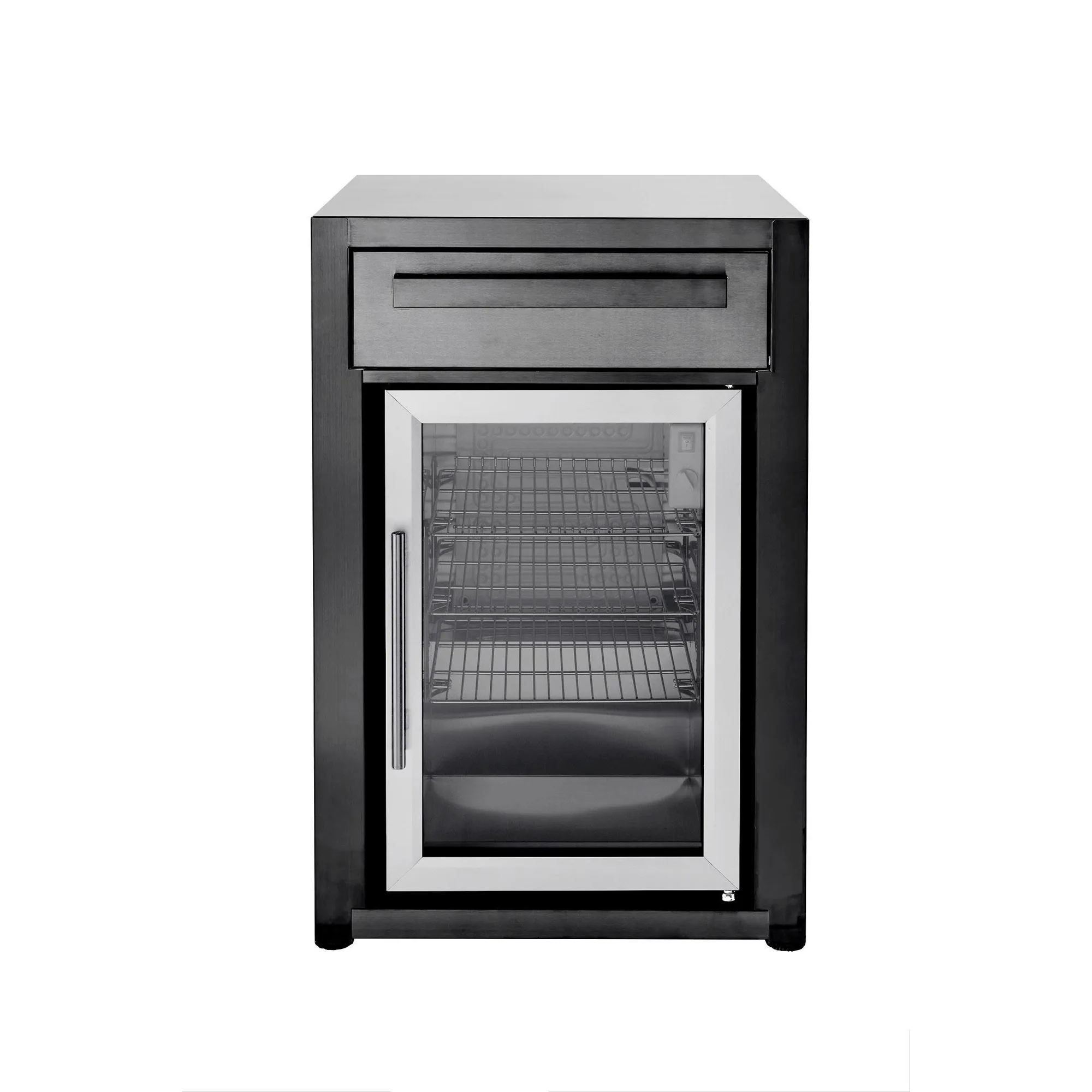 Frittstående Kjøleskap MyOutdoorKitchen Nordic Line Sort
