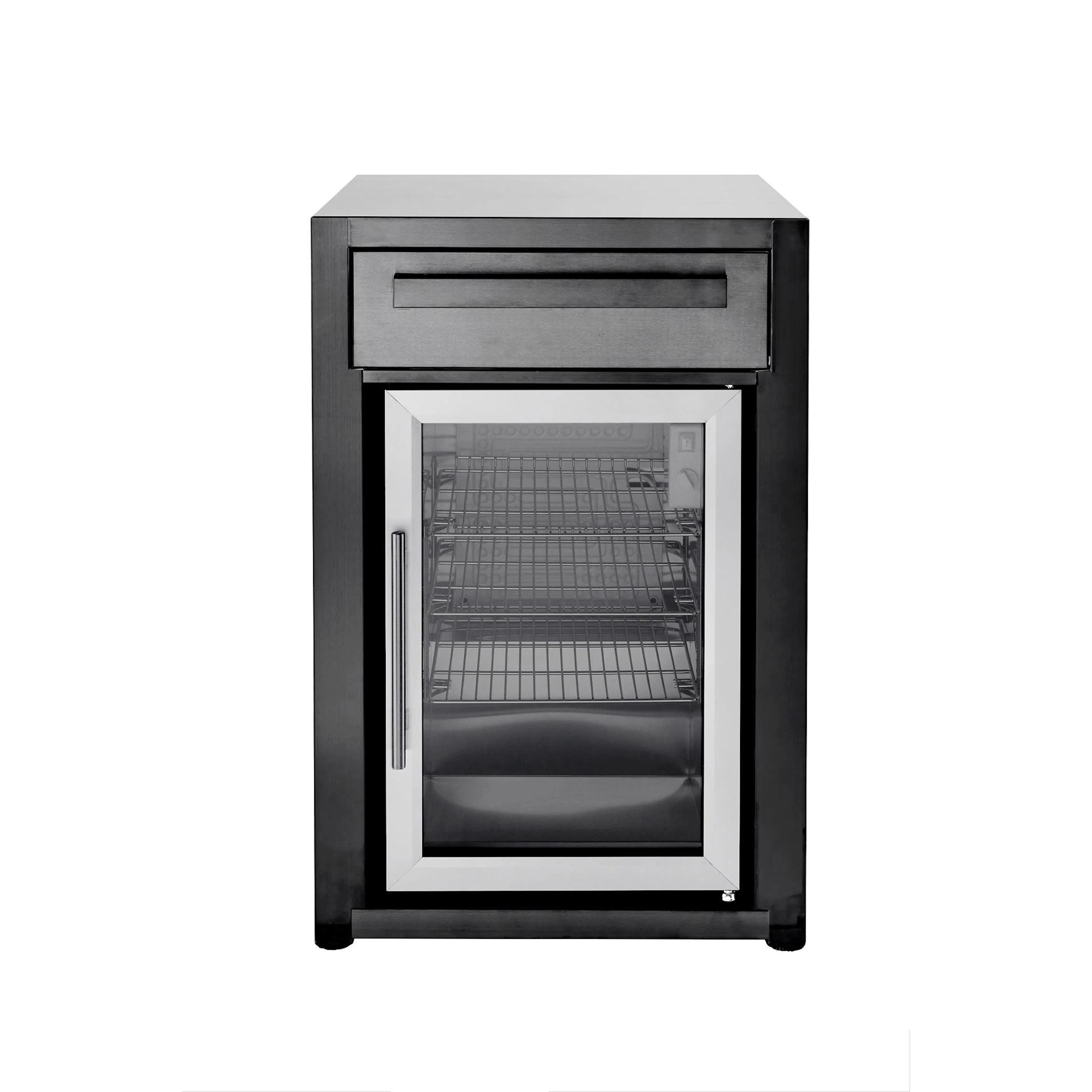 Frittstående Kjøleskap MyOutdoorKitchen Nordic Line Sort