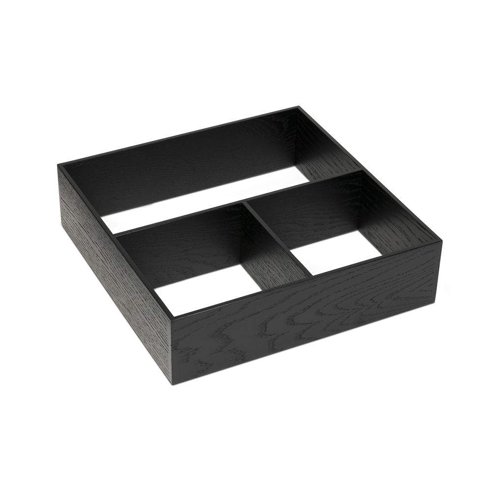 Trälåda Svedbergs 45 Svart Ek