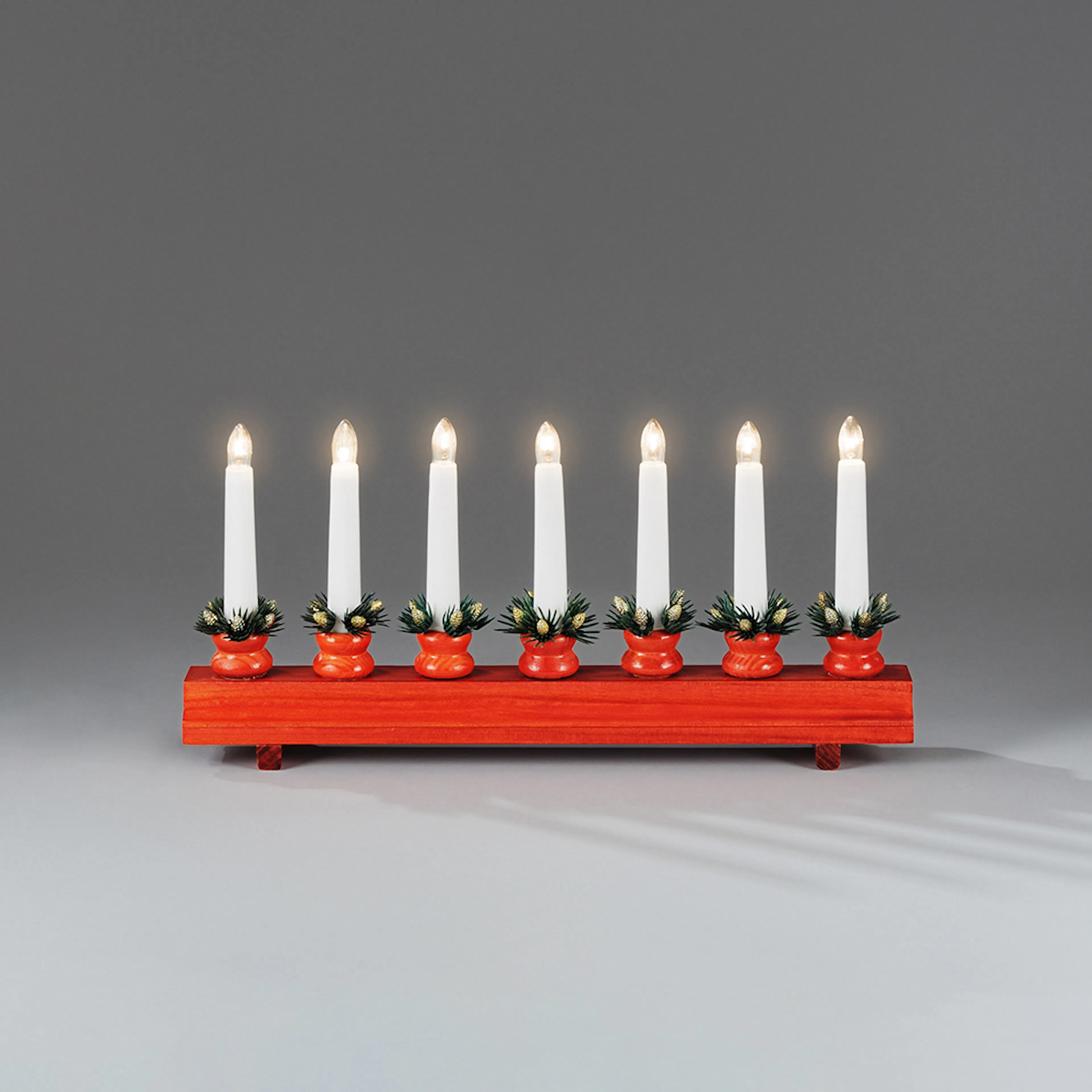 Adventstake Gnosjö Konstsmide 7L Flat med Mansjetter