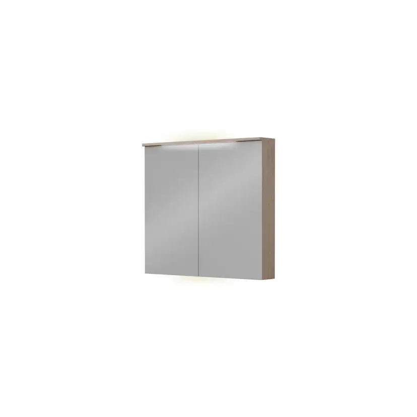 Speilskap FOSSBAD B90 D12 med Lystopp
