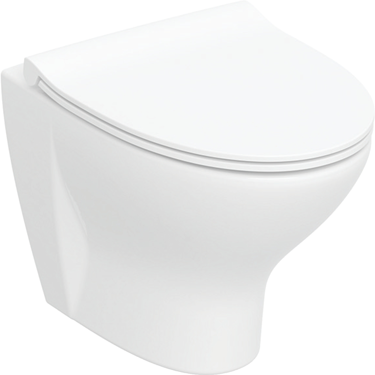V&auml;ggh&auml;ngd Toalettstol If&ouml; Spira Style Rimfree