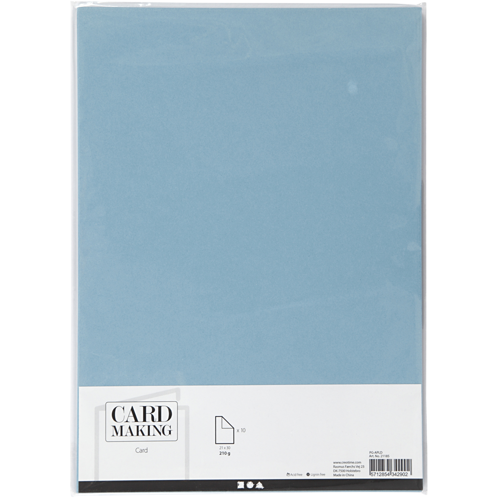Farget Kartong Creativ Company A4 210x297 mm 10 stk 1 Pk