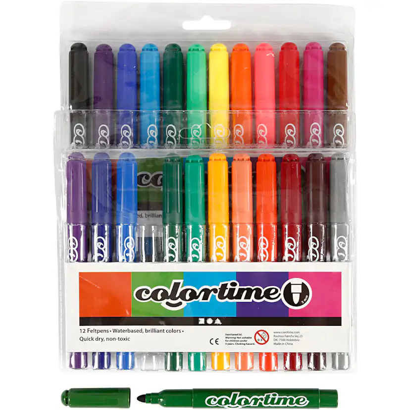 Tusjpenner Creativ Company Colortime Strek 5 mm 1 Pk