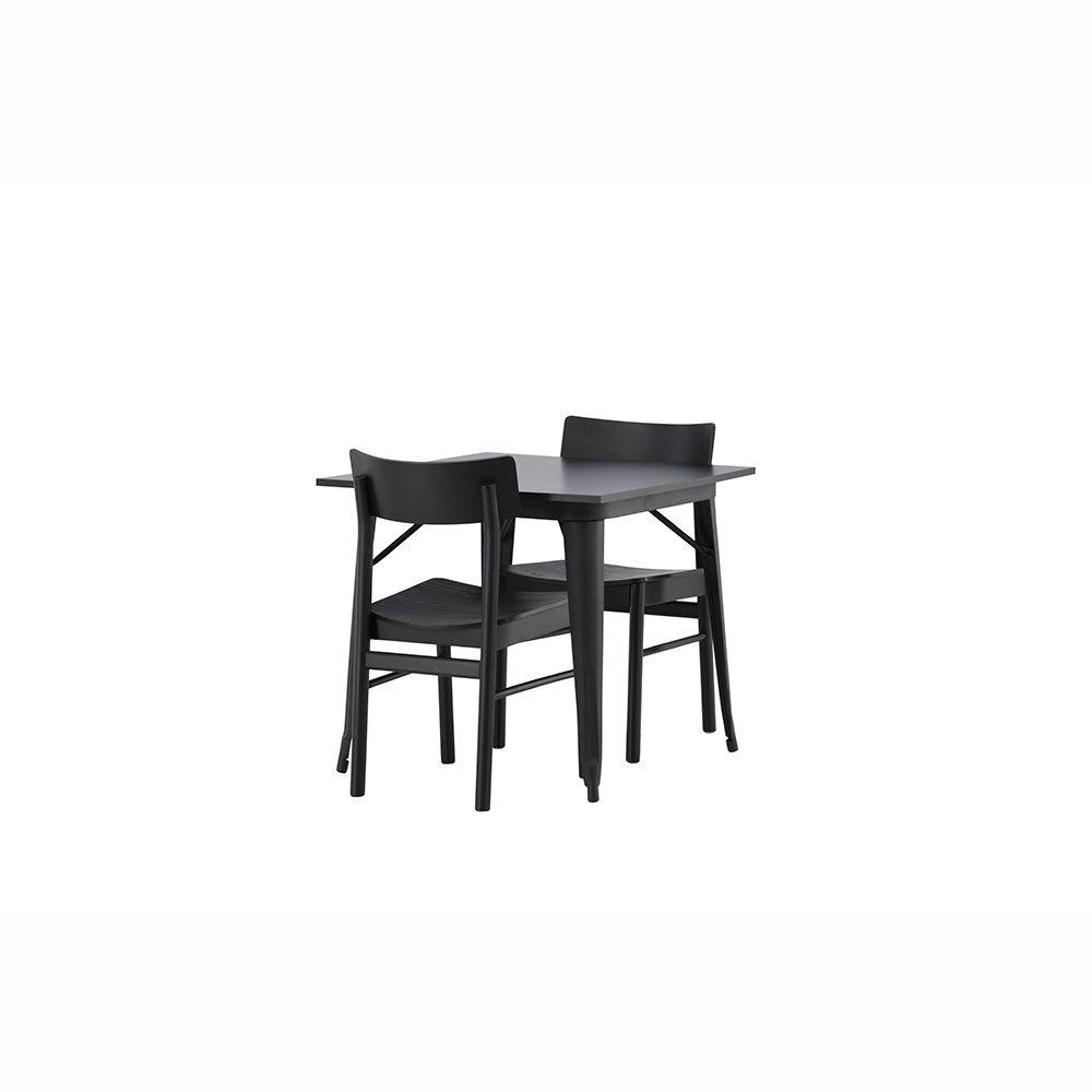Spisegruppe Venture Home Tempe med 2 Montros Stoler