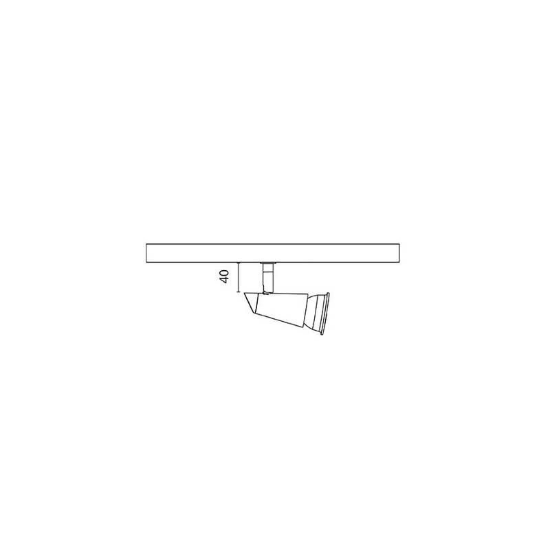 Spotlightsskinne SG ARMATUREN Zip 230V Spot M-V 6,5W