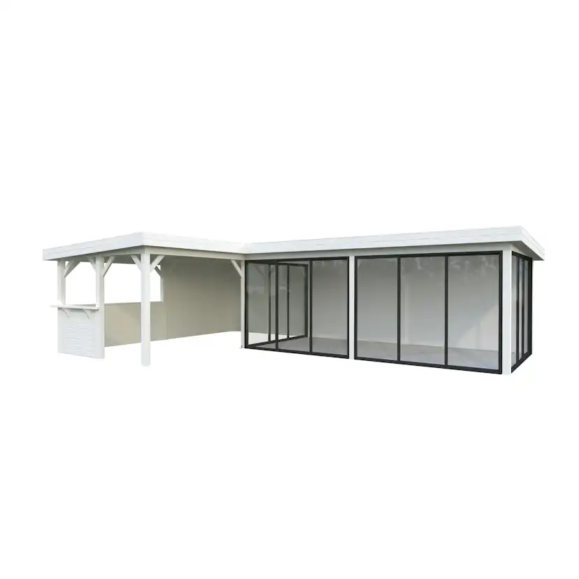 Hagestue Palmako Lenna 33,2 m2 Set 421 Slide