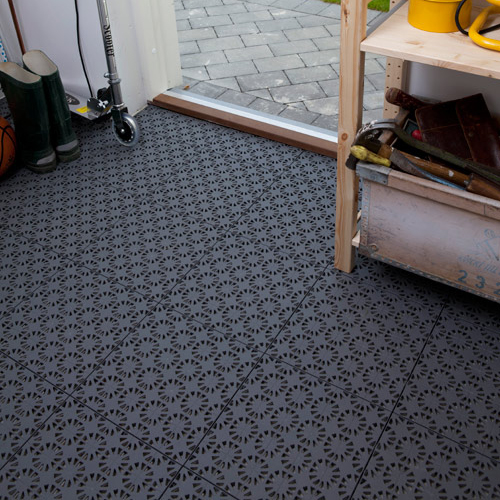 Golvplatta Hestraplattan Hestra Iron Ore Golvtrall i Plast