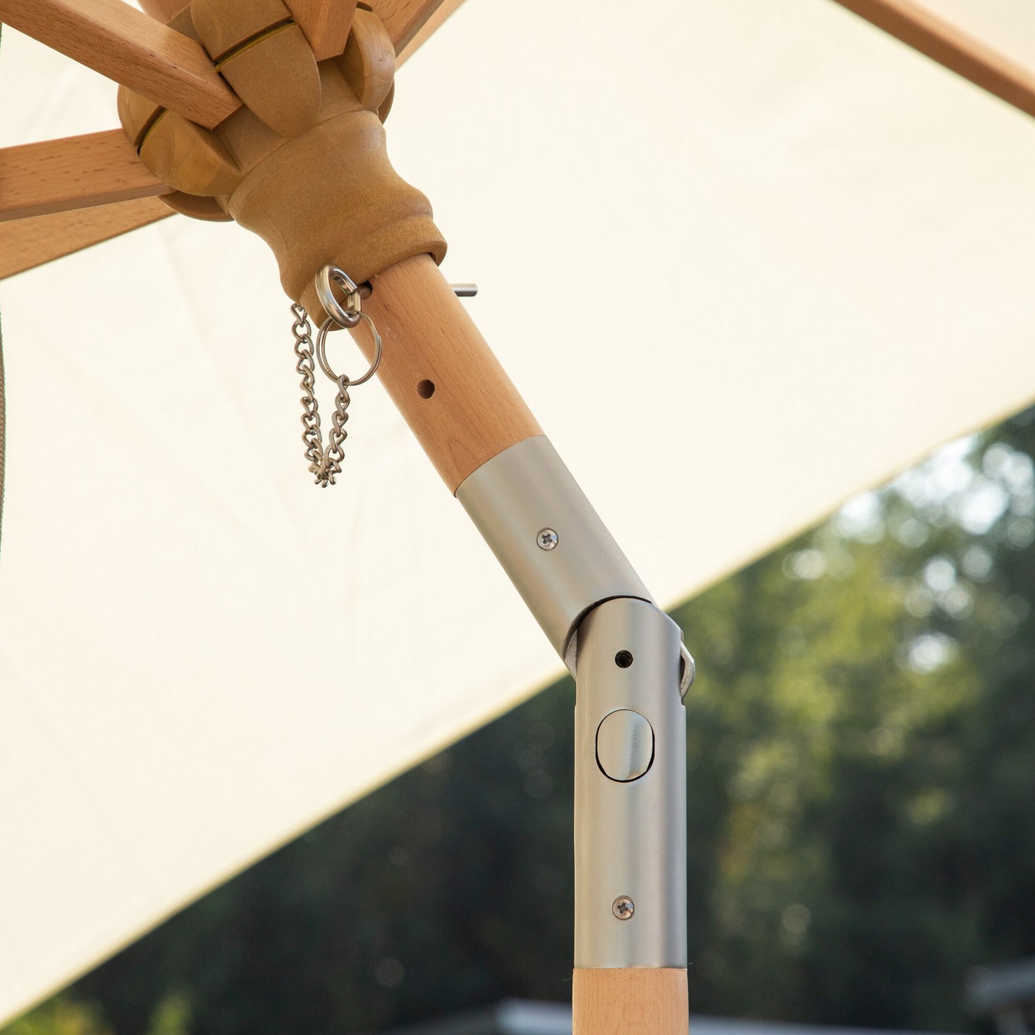 Corypho Umbrella w. tilt, White, 250 Hvit