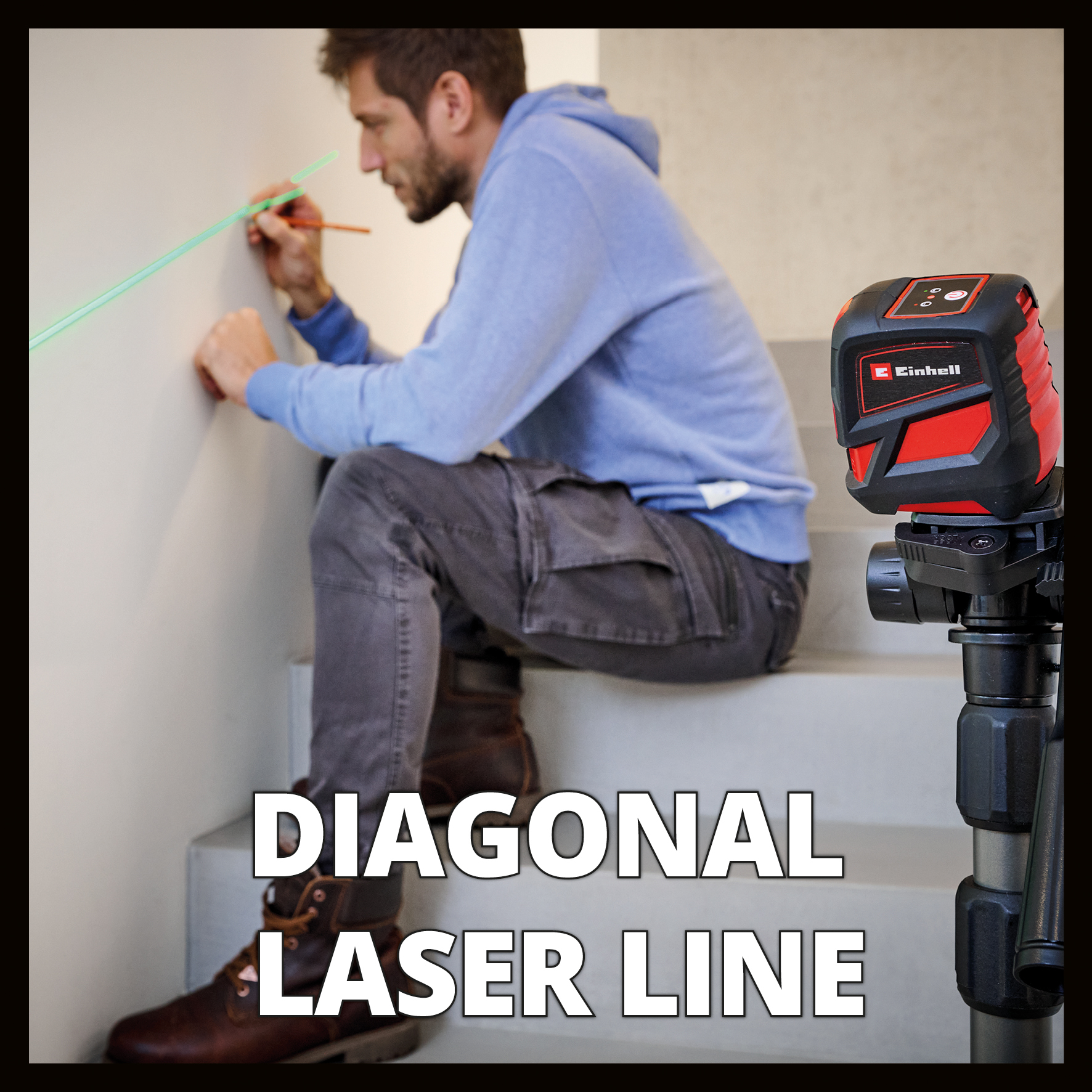 Krysslasermåler Einhell TC-LL 2 G