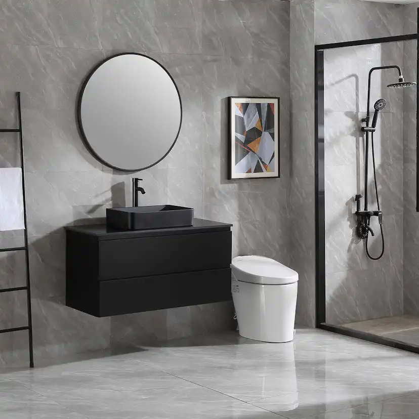 SERVANTSKAP BATHLIFE EXTAS SVART 1000 Bredde: 1000