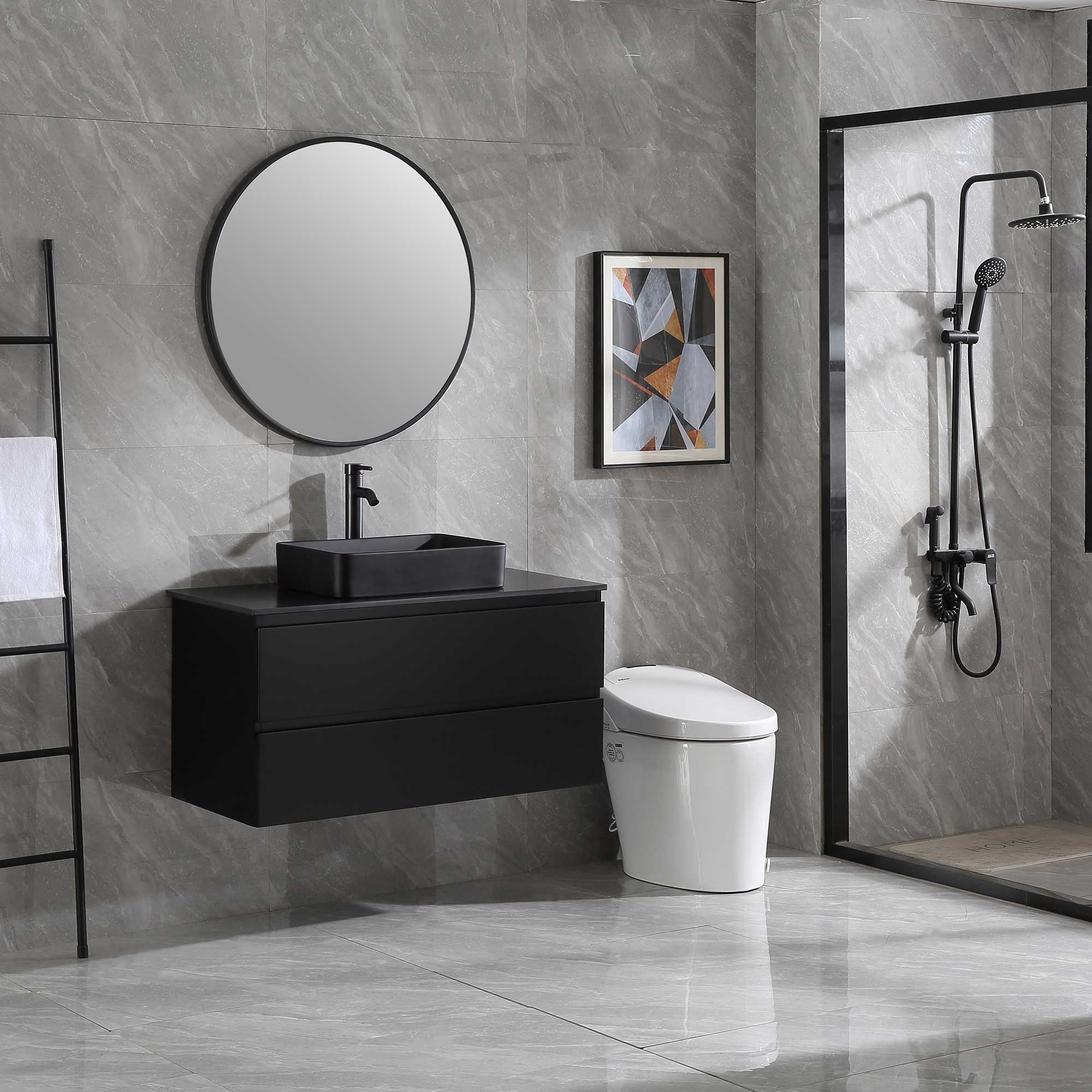 Servantskap Bathlife Extas Svart
