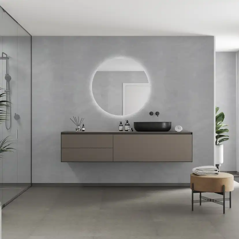 Baderomspanel Fibo 2035-M00 EM Grey Slate