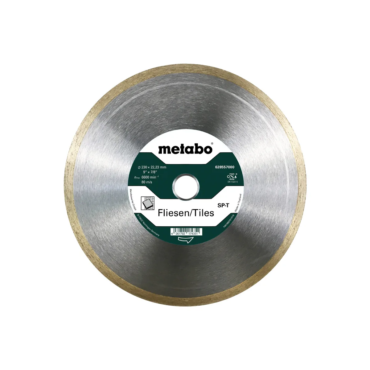 Diamantskive Metabo Flis Ø 230 mm