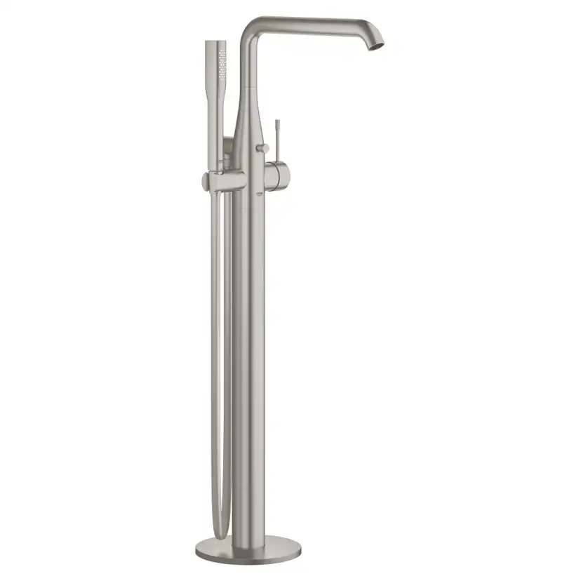 Golvblandare Grohe Essence 23491 Supersteel Rostfri