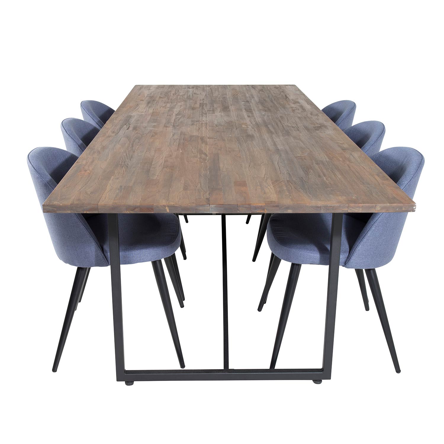 Spisegruppe Venture Home Peo med 6 Valentina Stoler