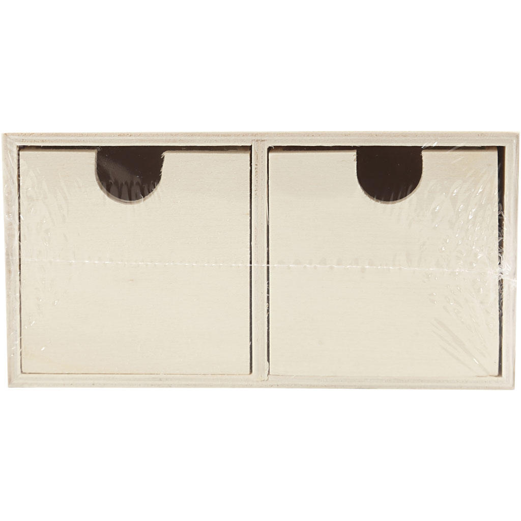 Kommode Creativ Company Str 9,2x17,7 cm 1 stk 2 Skuffer