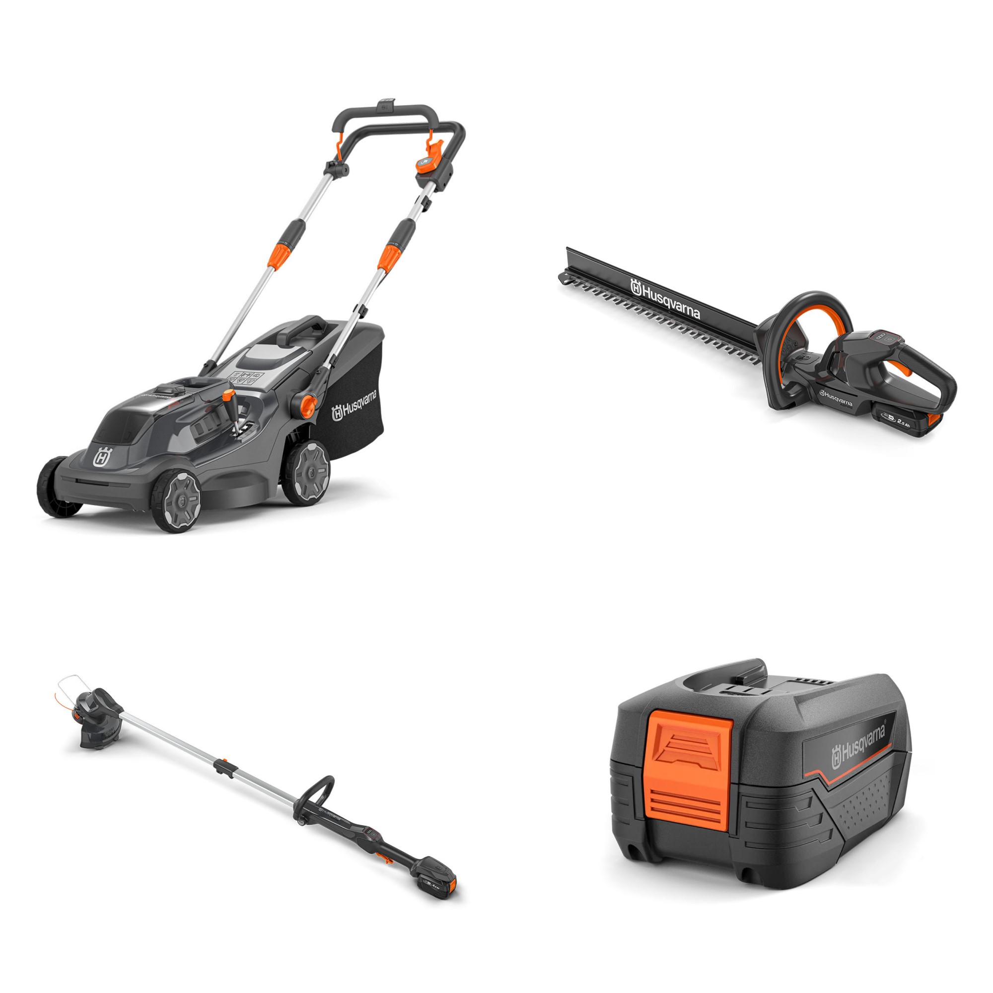 Gressklipper Husqvarna Aspire™ Villapakke Med Batteri
