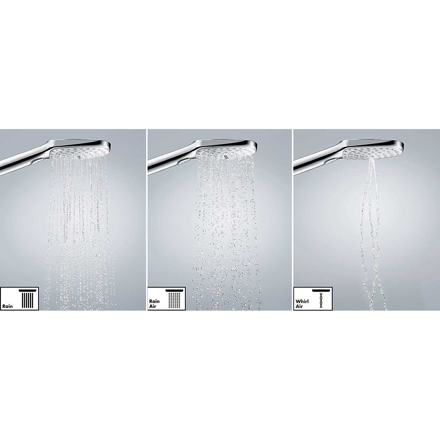 Takduschset Hansgrohe Raindance E Showerpipe 360 1-jet Långt Duschrör