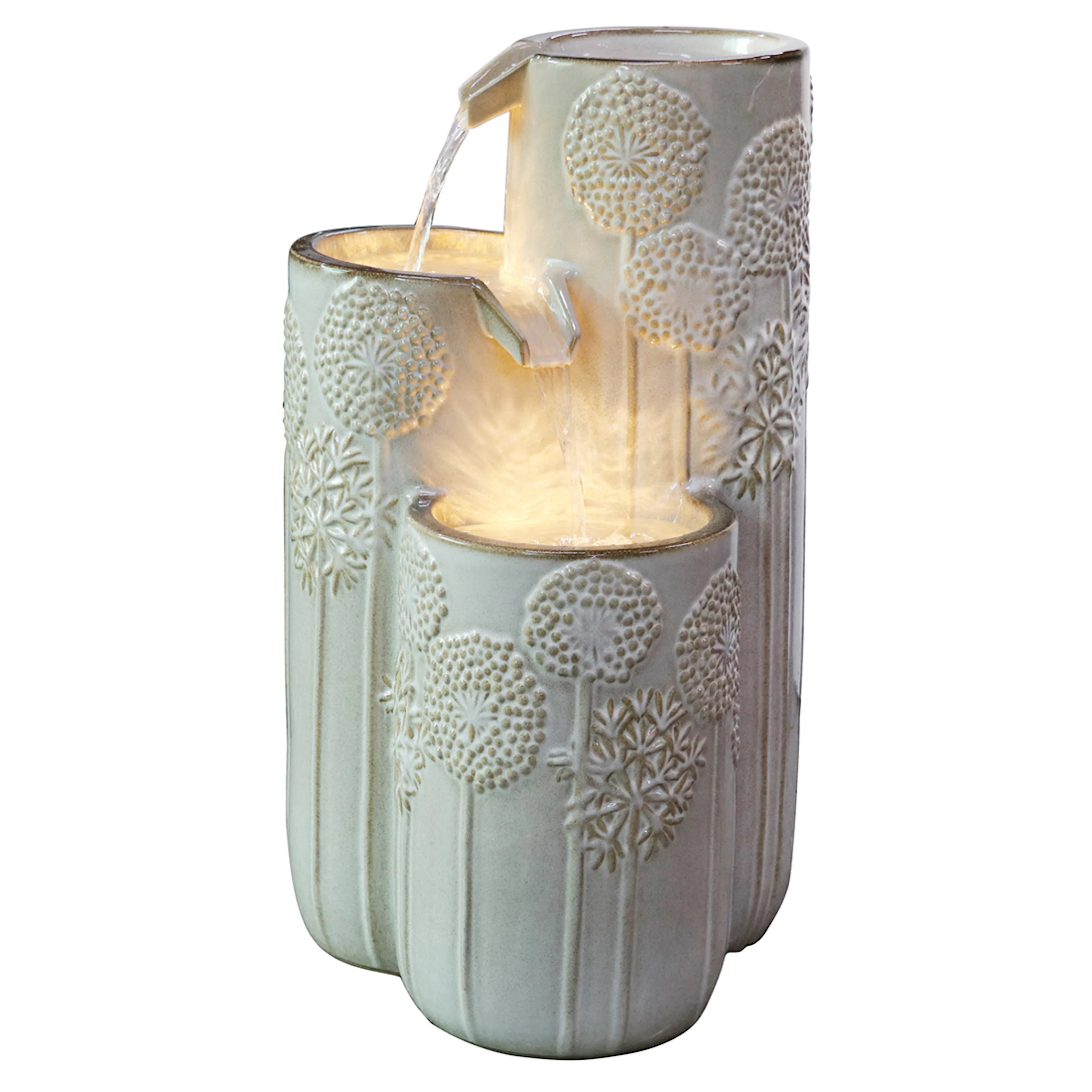 Fontene Lykke Bliss Med LED-belysning