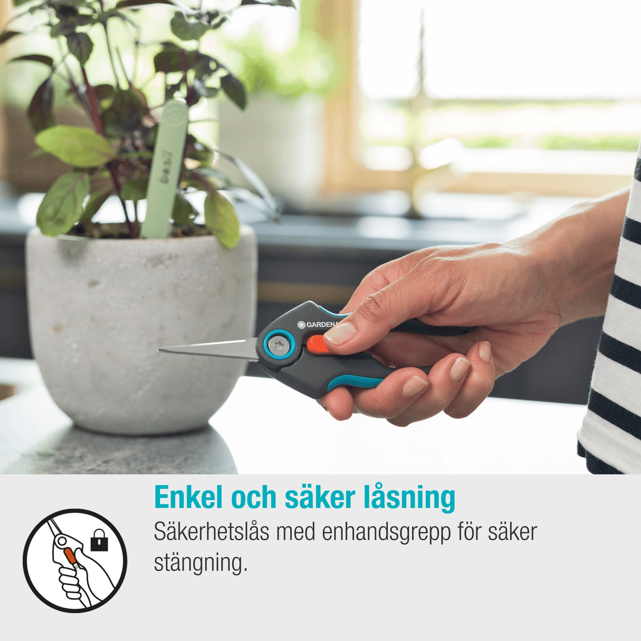Urtebeskjærersaks Gardena FreshCut
