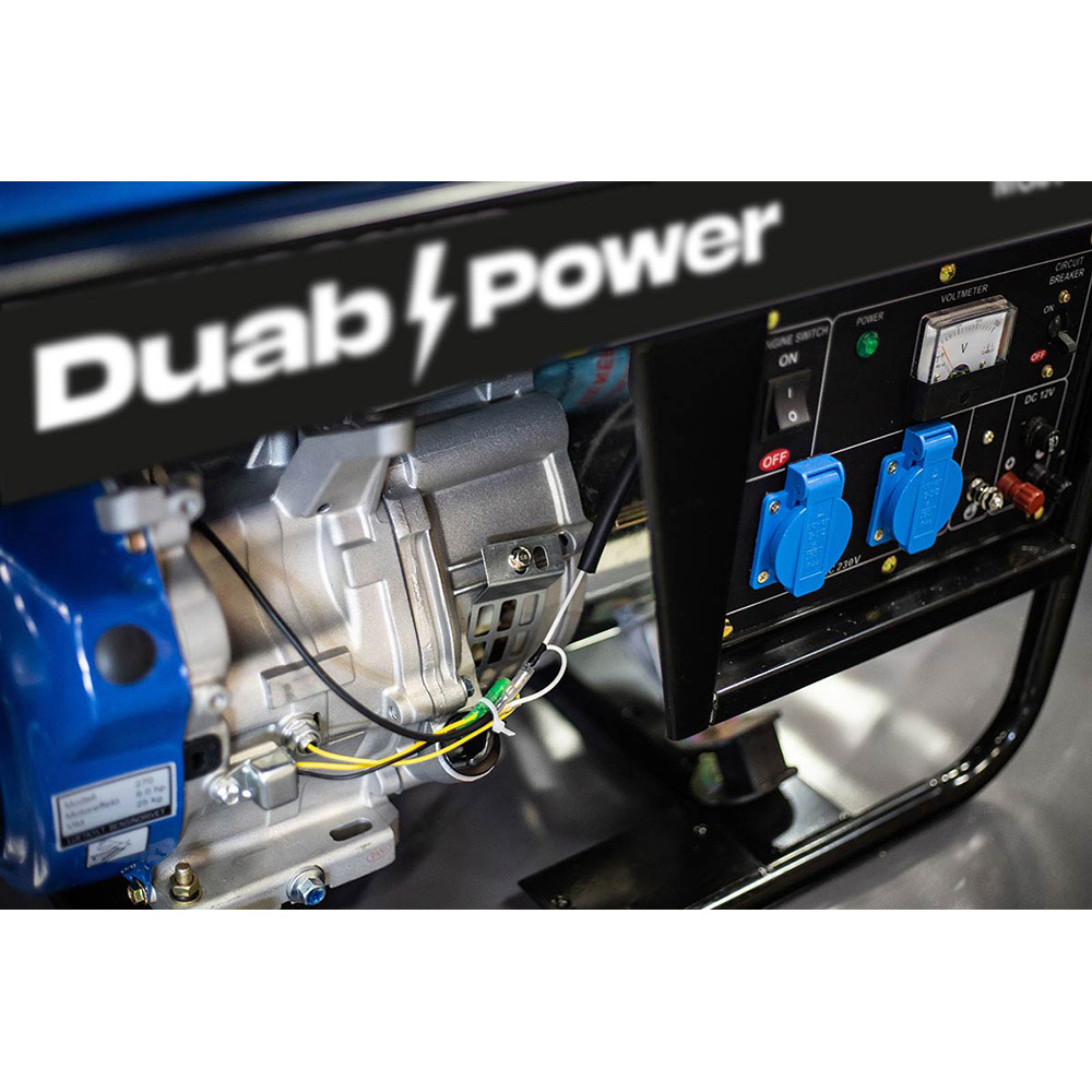 Strømaggregat Duab-Power MG4000 1-fas Bensin