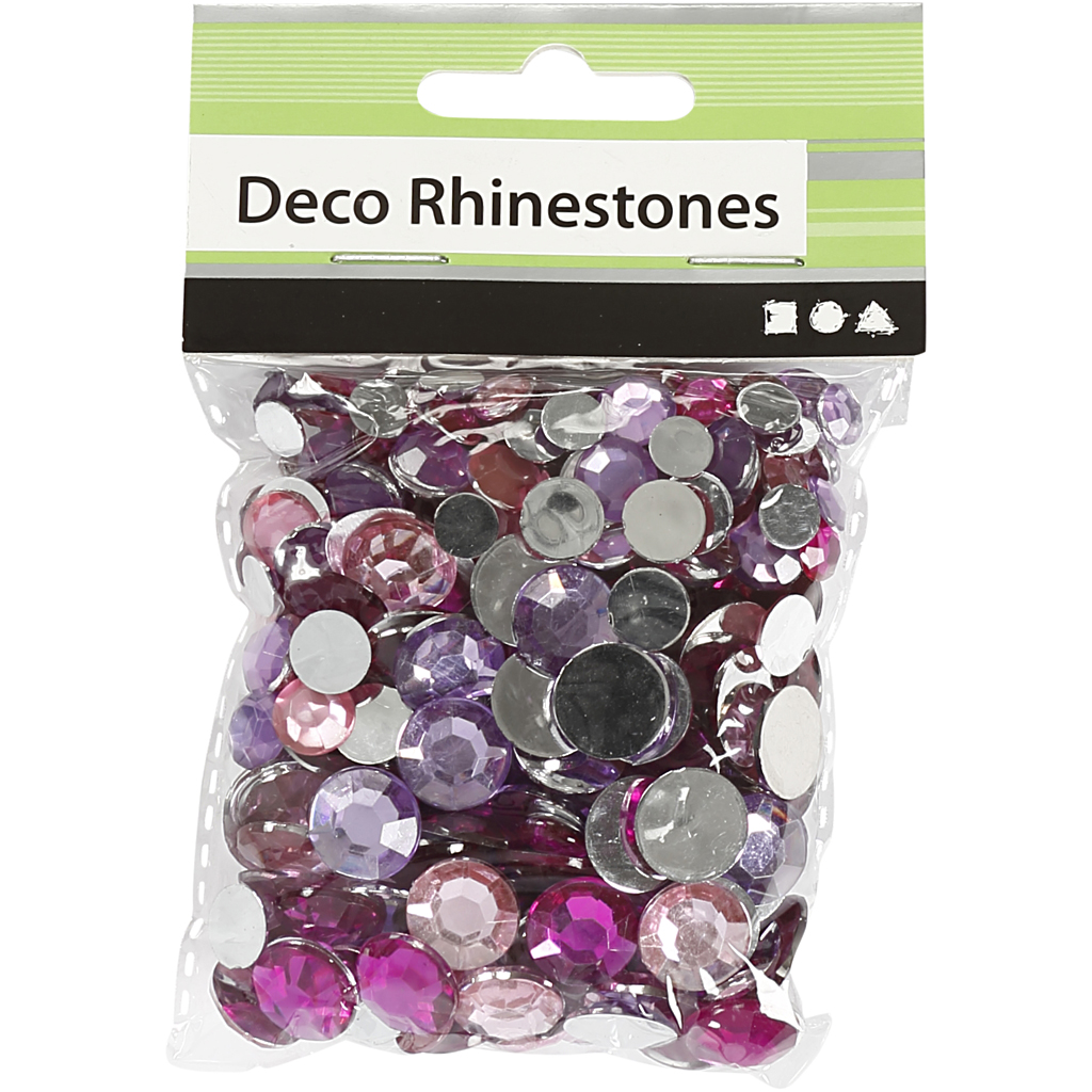 Rhinsten Creativ Company Runde Str 6+9+12 mm 360 St/1 Pk