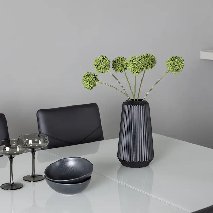 Spisegruppe Venture Home Pluto med 4 Lily Stoler