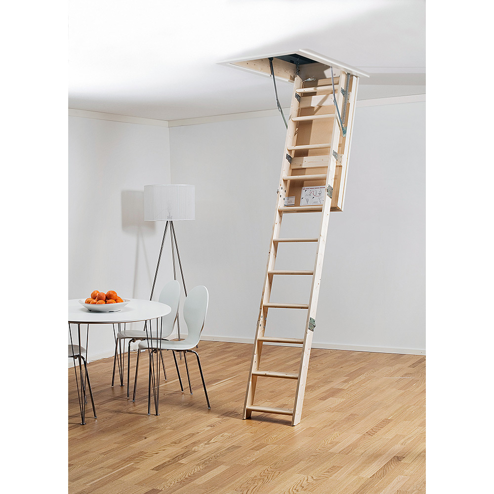 Loftstrapp Bygg1 Lex 60 Ei30 Hvit