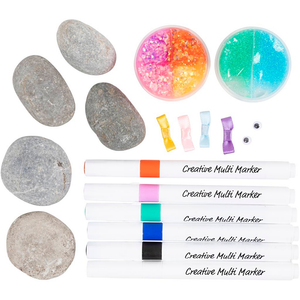 Hobbysett Creativ Company DIY Kit Steindekorasjon Monster