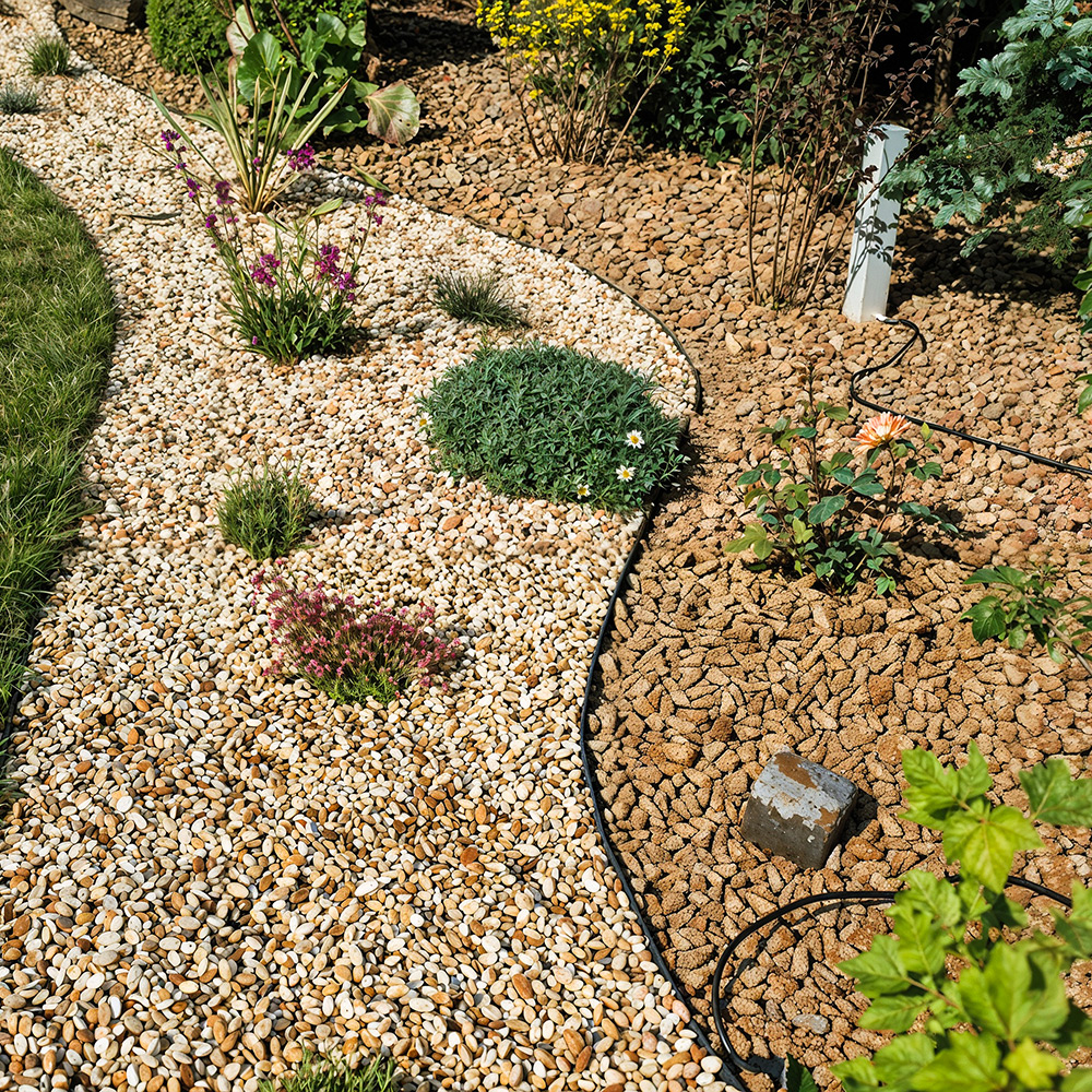 Kantstøtte Jabo GardenEdge Høyde 4,5 cm Lengde: 100 cm