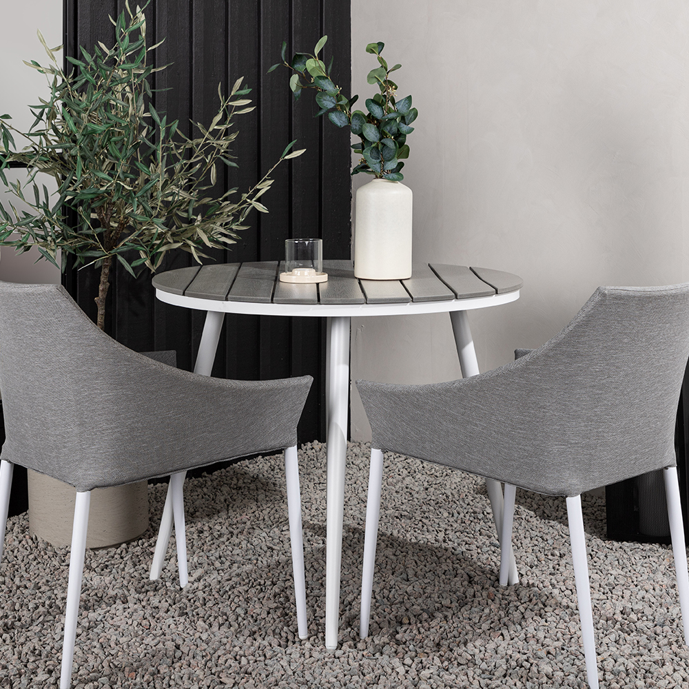 Cafégruppe Venture Home Break Ø90 cm med 2 Spoga Stoler